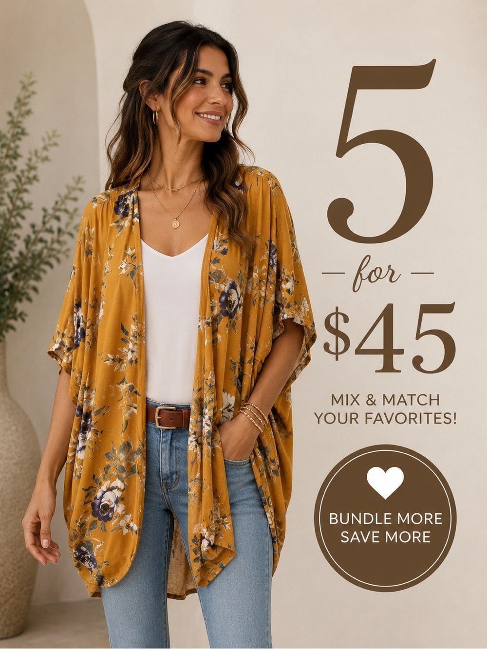 🎉5 for $45🎉 Moral fiber open top blouse kimono size S